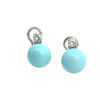 Orecchini Ultima Edizione Donna Colore in Argento Turchese OAO5751 - OAO5751